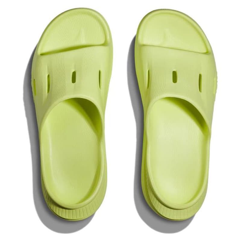 صندل ورزشی هوکا Hoka Ora Recovery Slides 3 سبز فسفری — تصویر ۵