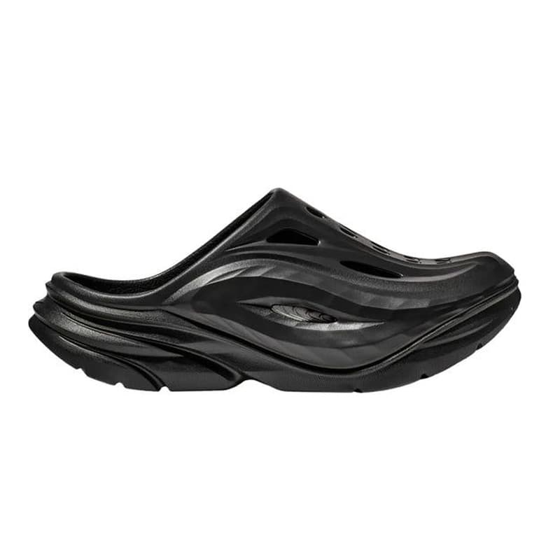 صندل ورزشی هوکا Hoka Ora Recovery Mule Slides مشکی — تصویر ۹