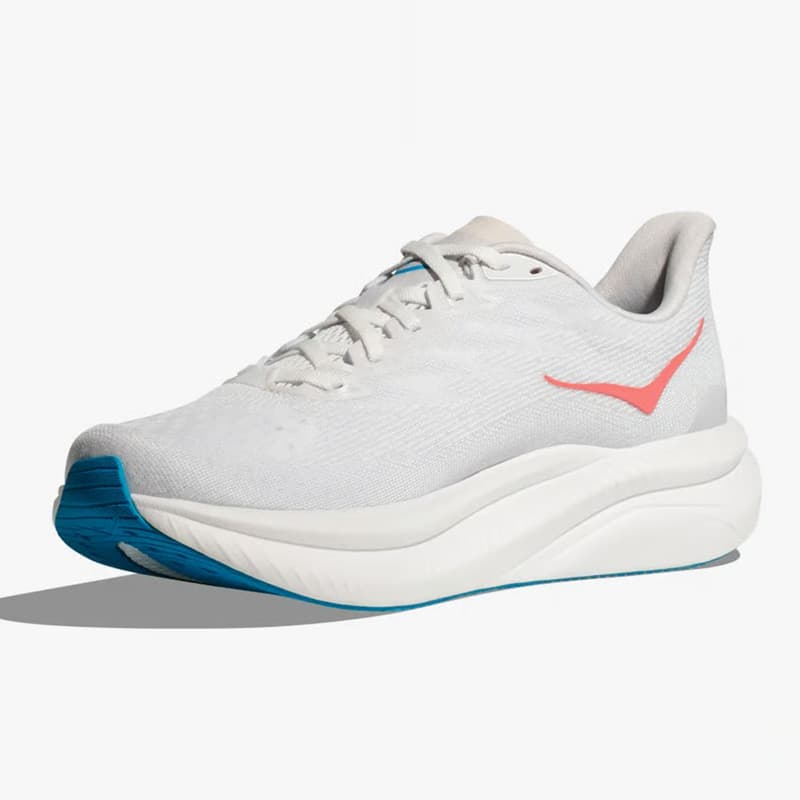 کفش رانینگ زنانه هوکا Hoka Running Shoes Mach 6 01 سفید — تصویر ۱۱