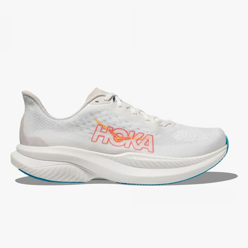 کفش رانینگ زنانه هوکا Hoka Running Shoes Mach 6 01 سفید — تصویر ۹
