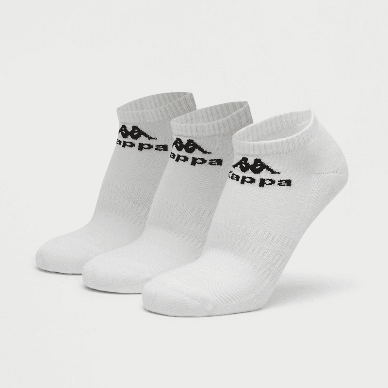 جوراب ورزشی مردانه کاپا Kappa Sport Socks 02 (پک سه جفتی) سفید