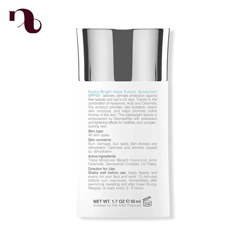 فلوئید ضد آفتاب برایت مکس دارای spf50 حجم 50 میلی لیتر — تصویر ۵