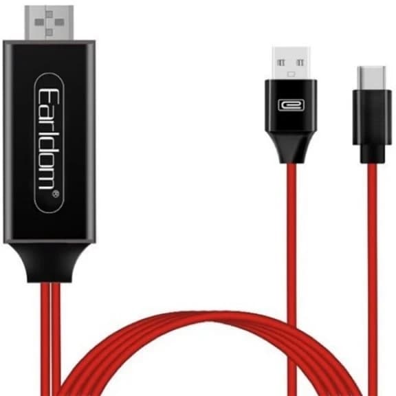 تبدیل Type C به HDMI ارلدام مدل EARLDOM W12