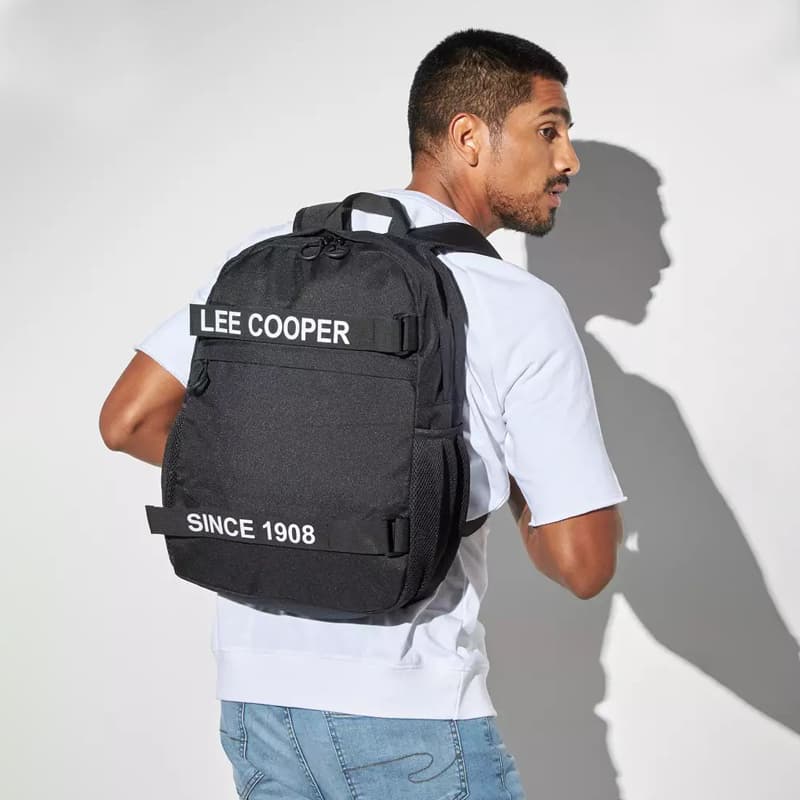 کوله پشتی ورزشی اسپلش Splash Lee Cooper Sport Backpack مشکی — تصویر ۲