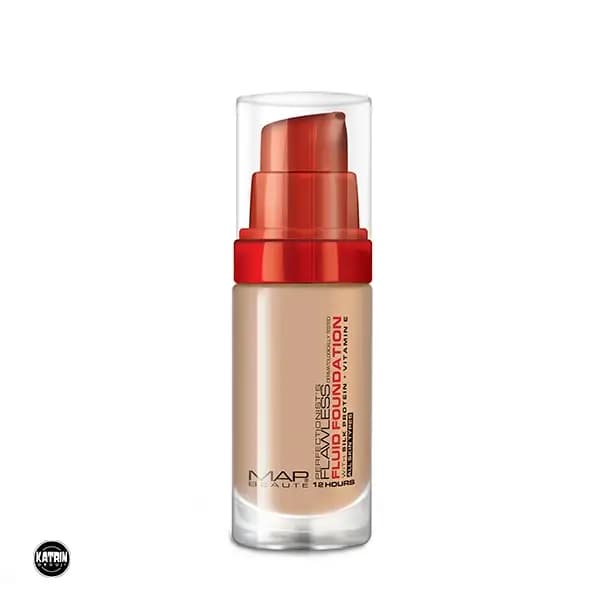کرم پودر شیشه ای Flawless مپ بوته حجم 30میل — تصویر ۴