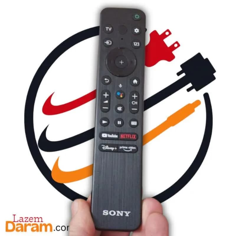 کنترل تلویزیون سونی TX800 ویس دار هوشمند — تصویر ۵