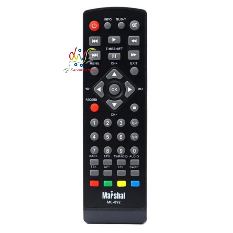 کنترل گیرنده دیجیتال مارشال ME-892 — تصویر ۲