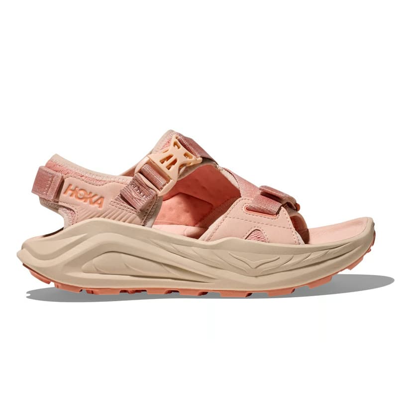 صندل ورزشی زنانه هوکا Hoka Infini Hike TC Sandal گلبهی — تصویر ۹