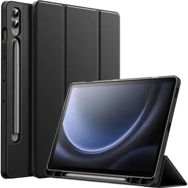 کیف کلاسوری سامسونگ Galaxy Tab S10 Ultra / S9 Ultra | محافظ کامل + استند — تصویر ۲