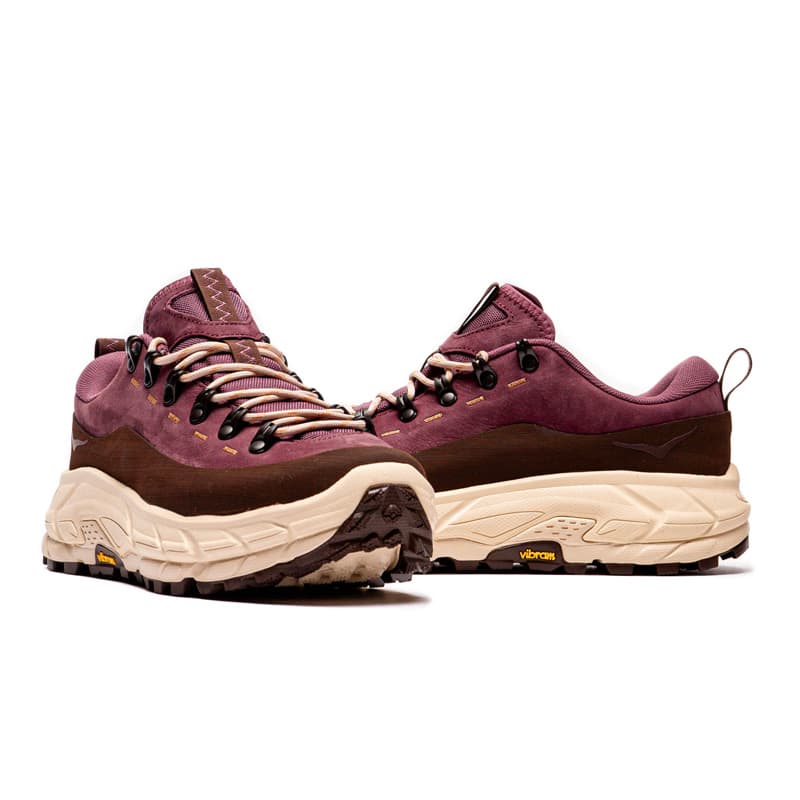کفش تریل هوکا Hoka Tor Summit Dried Fig — تصویر ۲