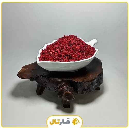 زرشک قرمز پفکی