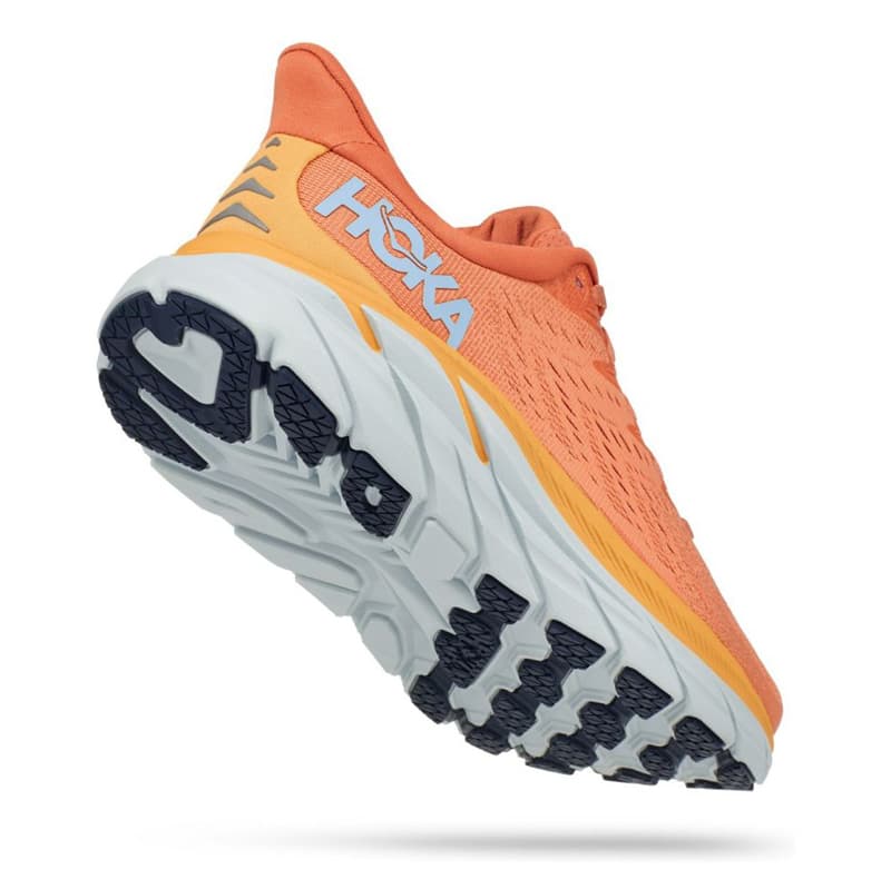 کفش رانینگ زنانه هوکا Hoka Running Shoes Clifton 8 نارنجی — تصویر ۴