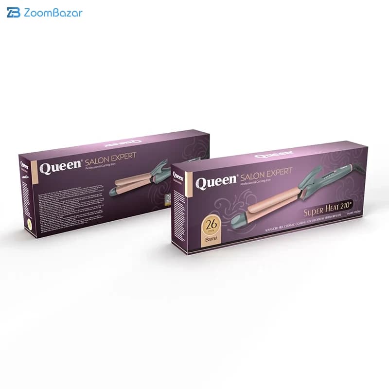 فرکننده مو سرامیک HT626n سایز 26 کویین — تصویر ۵