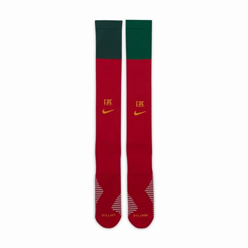 جوراب فوتبال ساق بلند نایک Nike Matchfit Football Socks قرمز سبز — تصویر ۱۰
