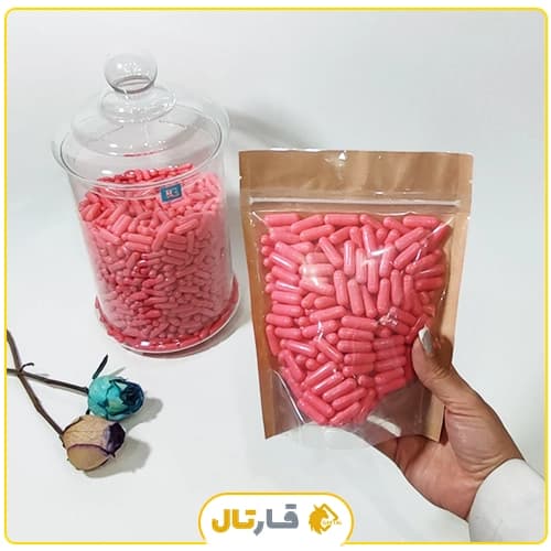 کپسول خالی ژلاتینی ۵۰۰ میلی گرم