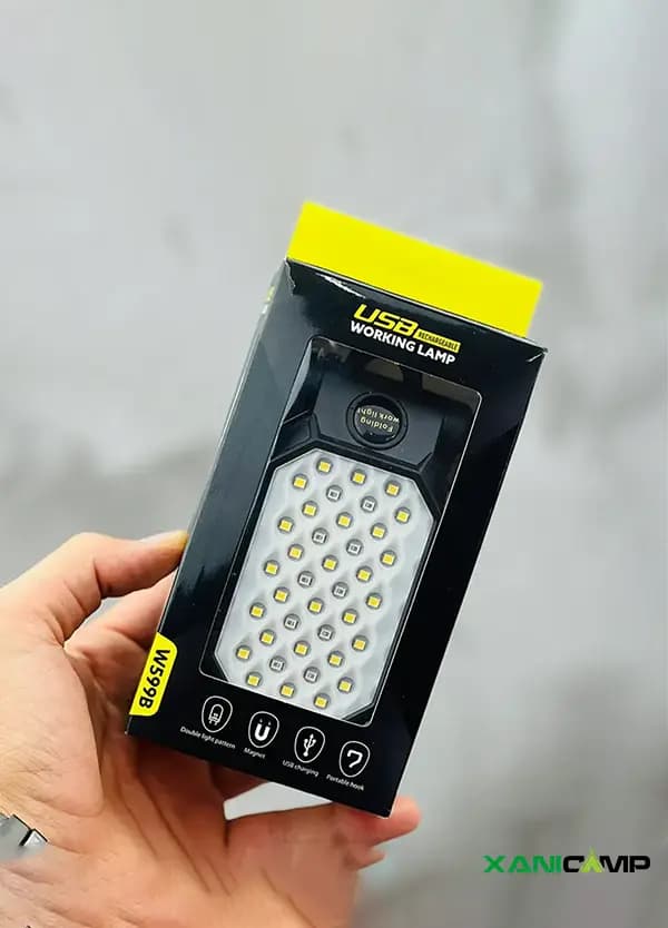 چراغ کمپینگ شارژی زینگارو مدل W599B — تصویر ۵