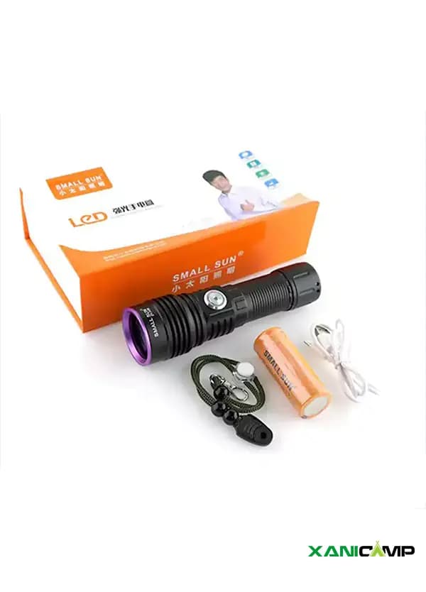 چراغ قوه یووی UV اسمال سان مدل ZY-H26 — تصویر ۴