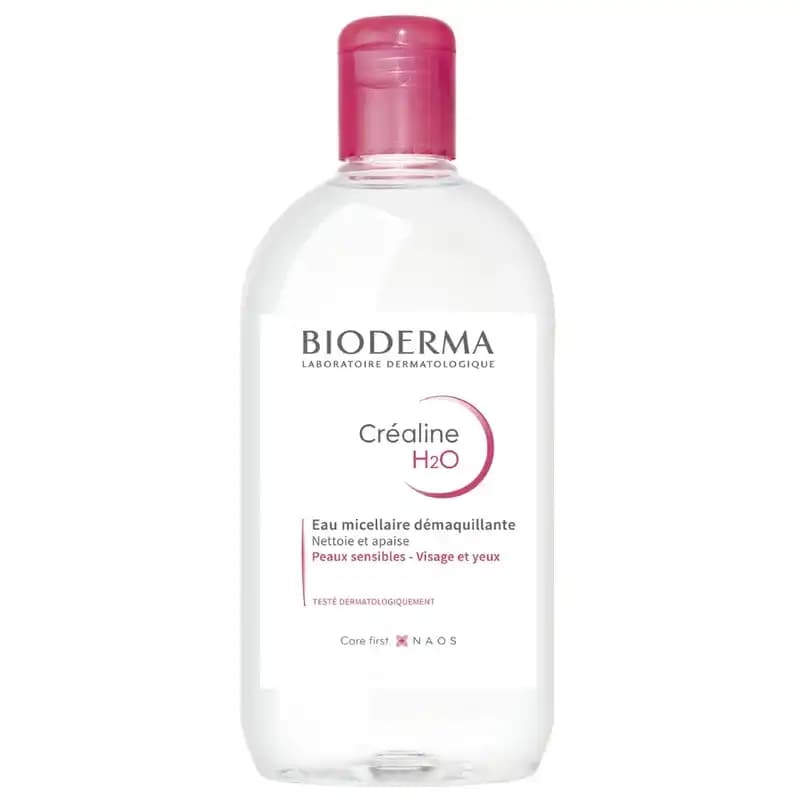 محلول پاک کننده آرایش بایودرما مدل micellaire H2O حجم 500 میلی لیتر — تصویر ۳