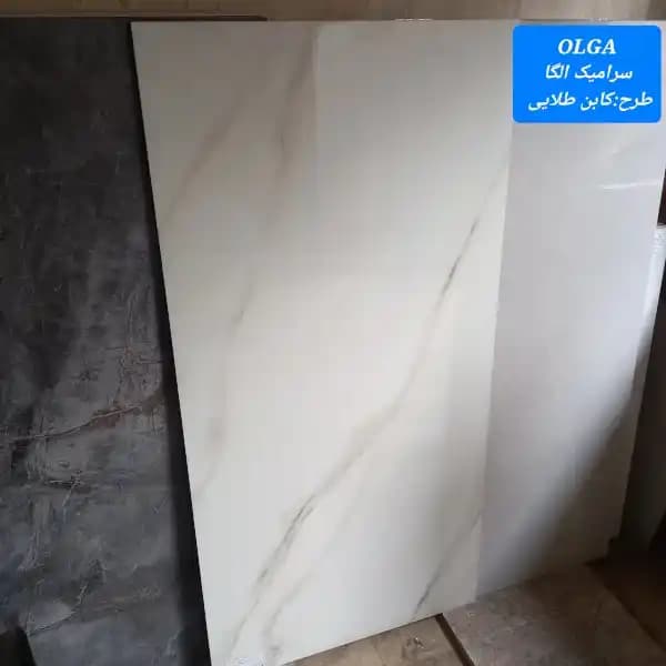 سرامیک 60 در 120-سرامیک دیوار الگا-طرح کابن - خانه پارکت