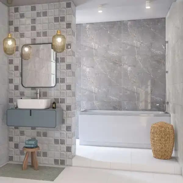 سرامیک طرح سنگسرامیک دیوار الگا-طرح استون - خانه پارکت