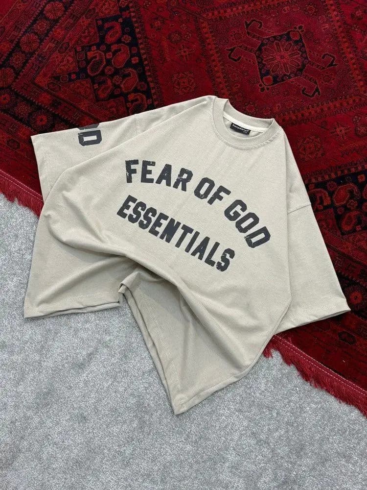 تیشرت باکسی چاپی ماکان Fear of God در رنگبندی — تصویر ۱۱