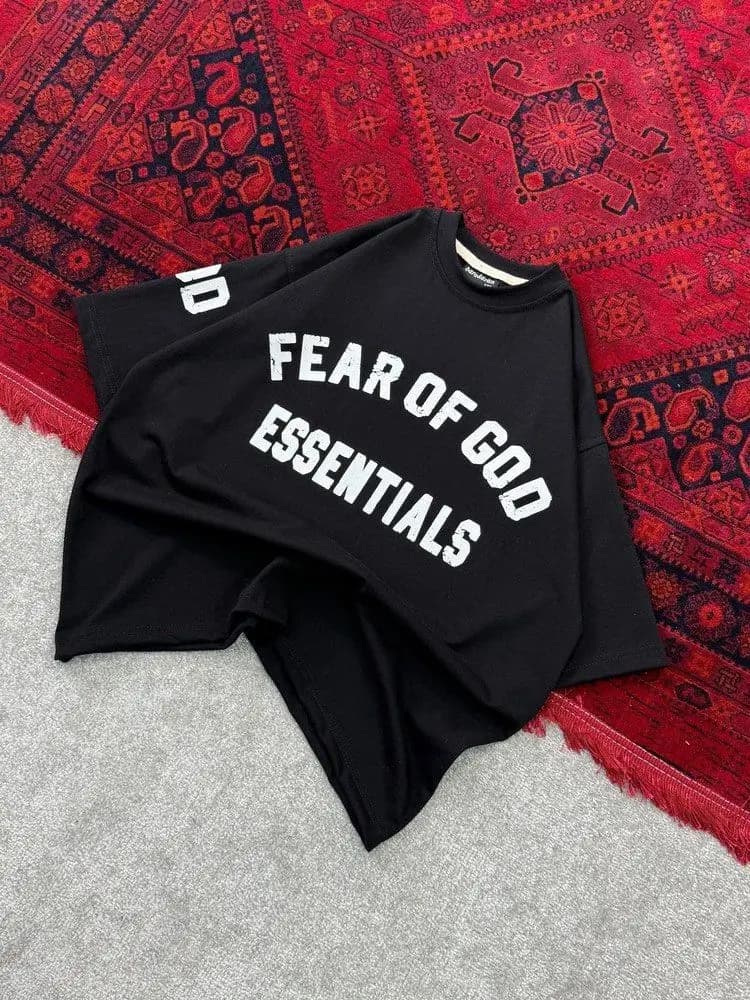 تیشرت باکسی چاپی ماکان Fear of God در رنگبندی