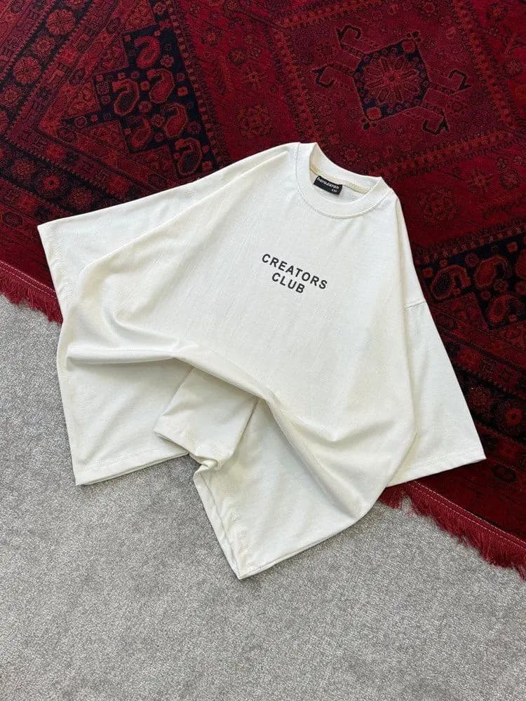 تیشرت باکسی چاپی ماکان creators club — تصویر ۶