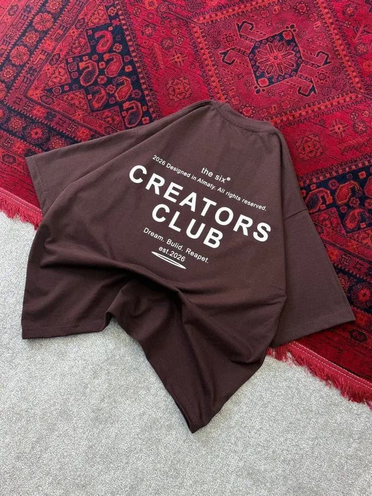 تیشرت باکسی چاپی ماکان creators club — تصویر ۷