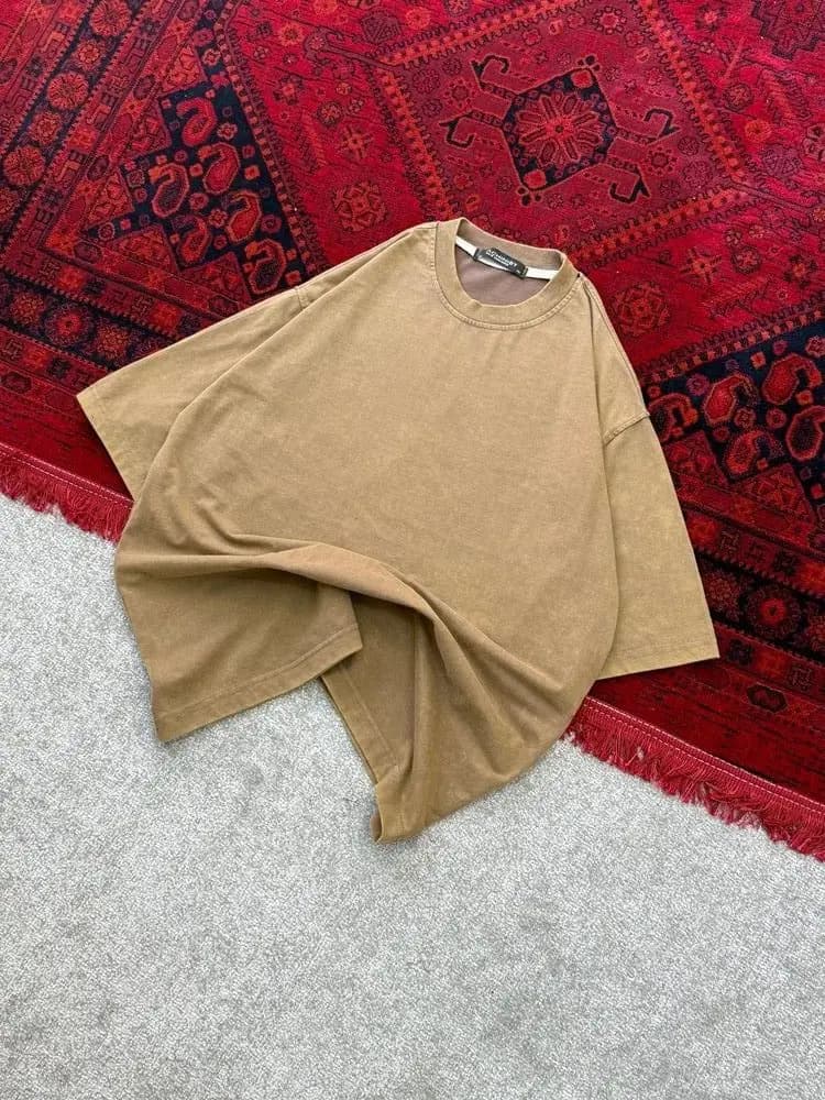 تیشرت باکسی سنگشور بیسیک ماکان — تصویر ۴