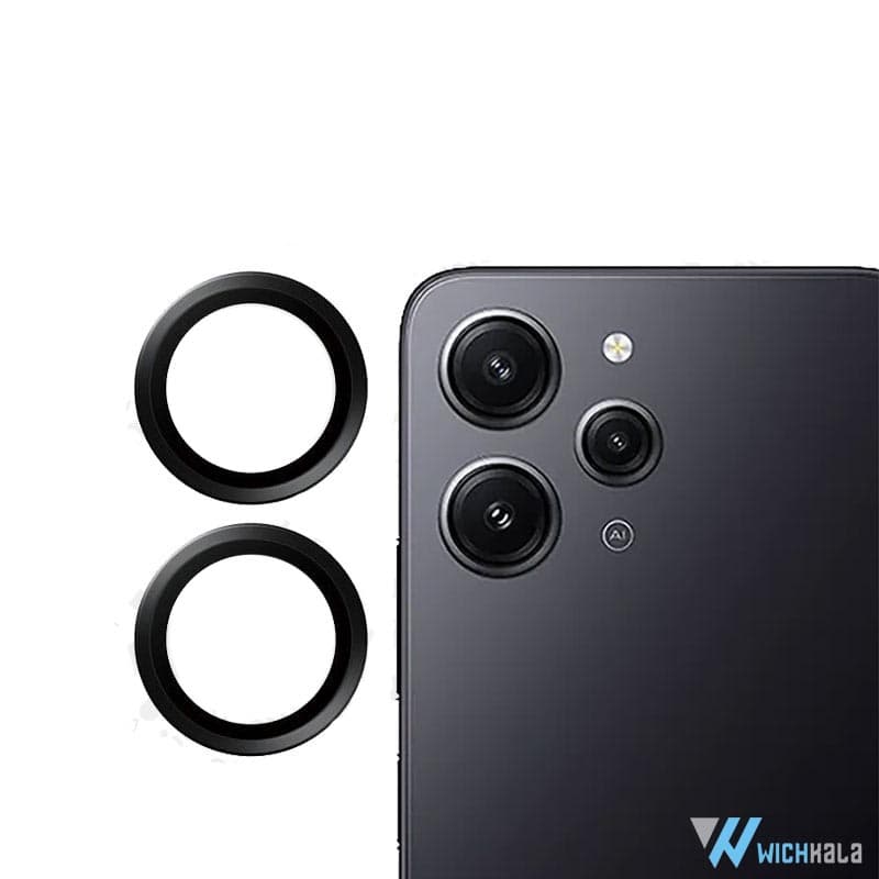 محافظ لنز دوربین گوشی شیائومی Redmi 12 – گلس ضد خش و شفاف