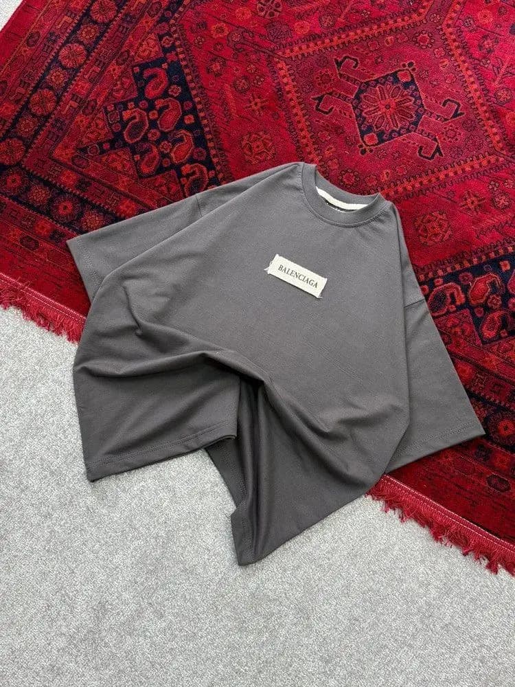 تیشرت باکسی رنگبندی BALENCIAGA کنف دونخ