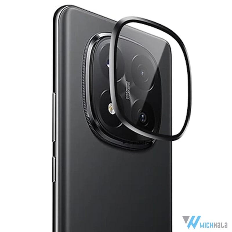گلس محافظ لنز دوربین شیائومی Redmi Note 14 Pro Plus – ضد خش و ضد ضربه — تصویر ۵