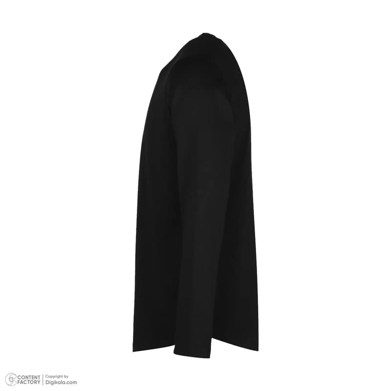 تیشرت آستین بلند مردانه باینت مدل 559-1 رنگ مشکی — تصویر ۱۱