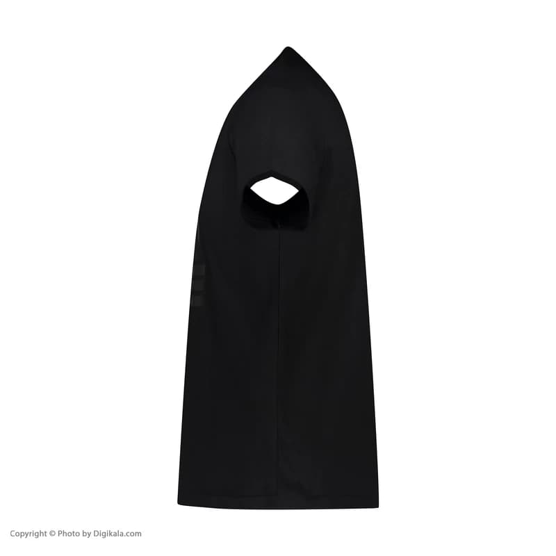 تیشرت آستین کوتاه مردانه باینت مدل 552-1 رنگ مشکی — تصویر ۴