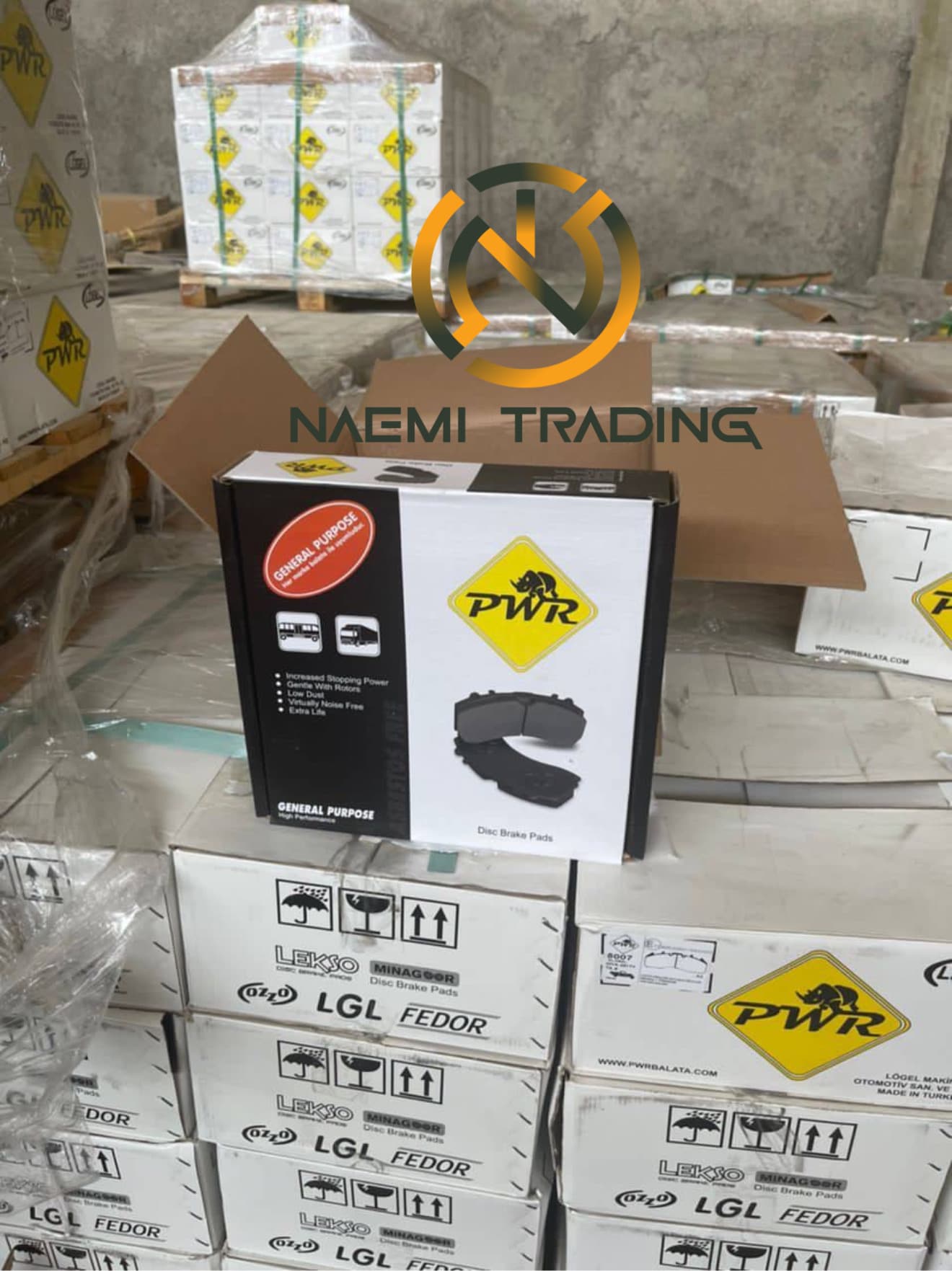 لنت دیسکی کامیوکد فنی 29228 ب پ شاخدار برند PWR