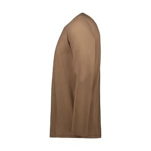 تی شرت آستین بلند مردانه باینت مدل 513-17 رنگ قهوه ای — تصویر ۳