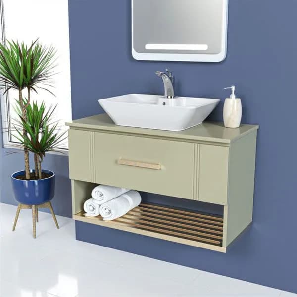 روشویی روکابینتی چینی کرد مدل والریا 60 — تصویر ۲