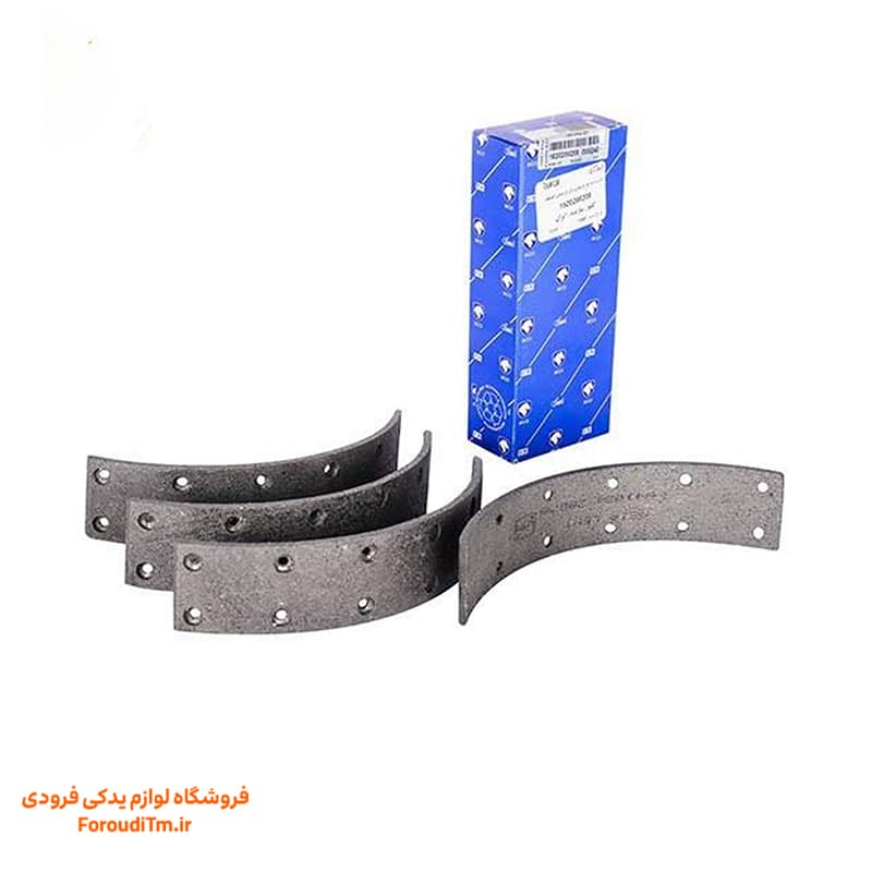 لنت ترمز چرخ عقب پیکان با پرچ برند ایساکو | کیفیت اصلی — تصویر ۲