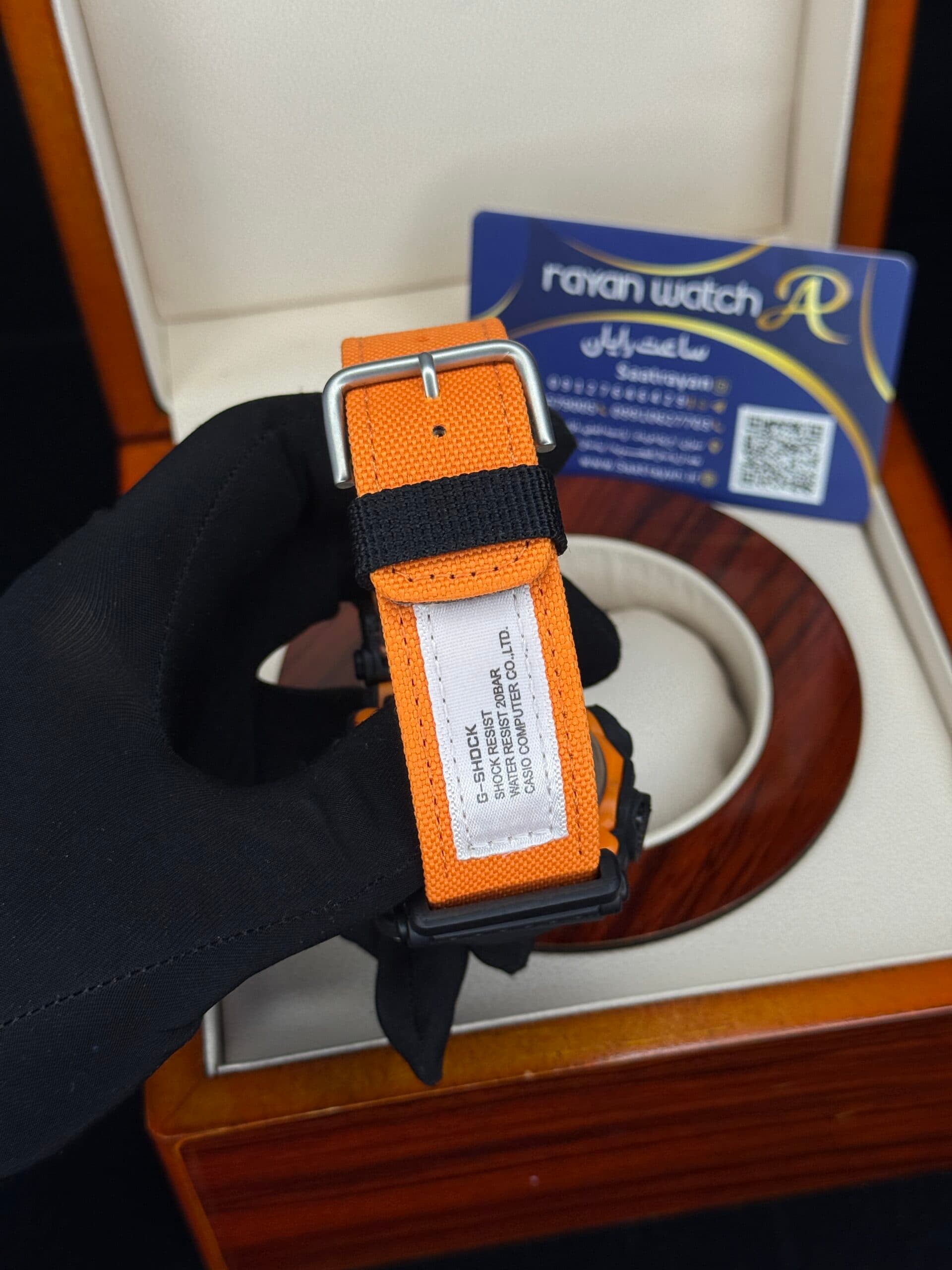 ساعت مچی مردانه کاسیو جی شاک نارنجی Casio G-shock GA-900 — تصویر ۴