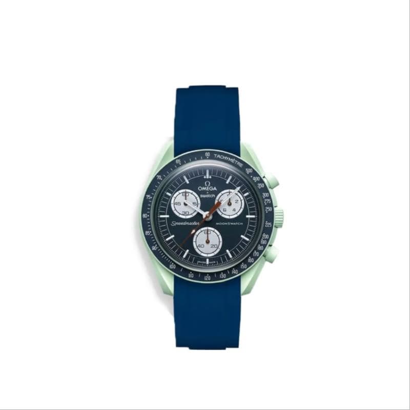 ساعت امگا سواچ مدل سفر به زمین بند رابر omega swatch — تصویر ۷
