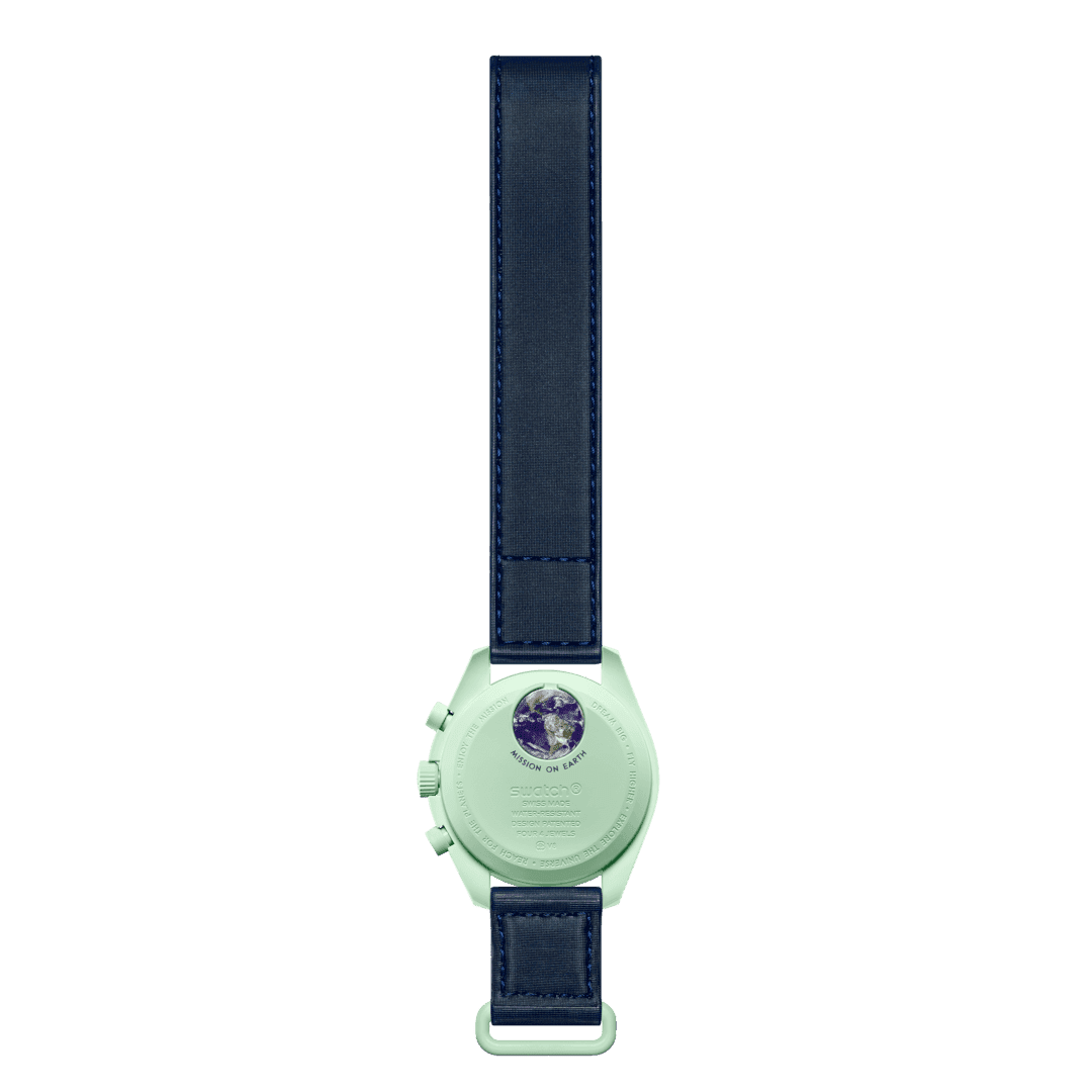 ساعت امگا سواچ مدل سفر به زمین omega swatch — تصویر ۸