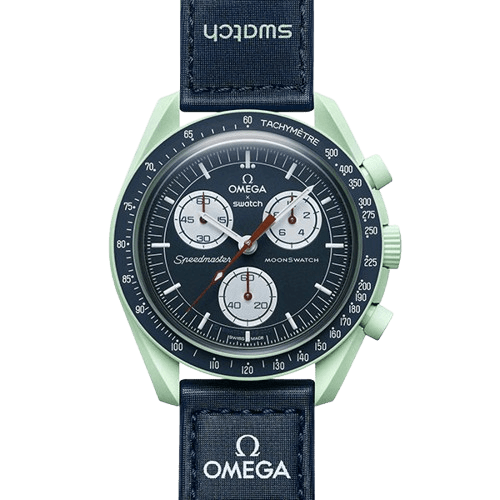 ساعت امگا سواچ مدل سفر به زمین omega swatch