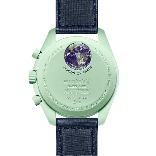 ساعت امگا سواچ مدل سفر به زمین omega swatch — تصویر ۲