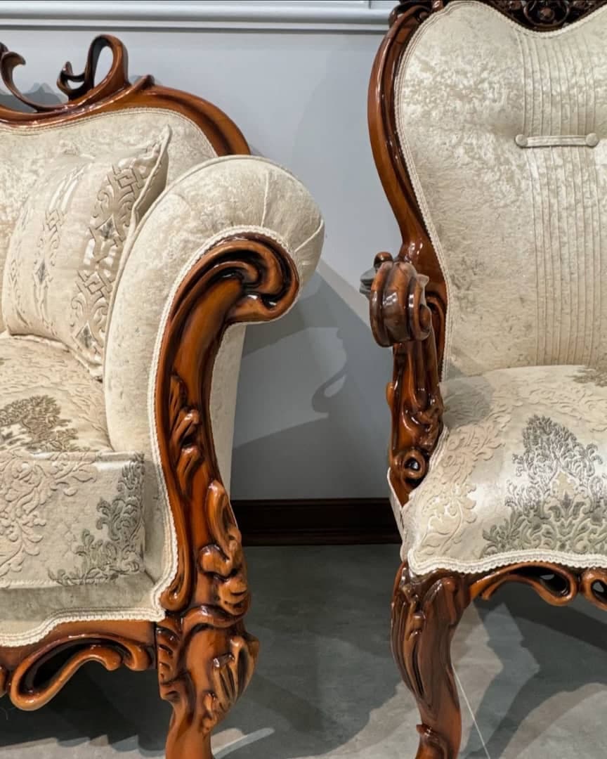 مبلمان کلاسیک چوبی افسون - پیا چوب — تصویر ۵