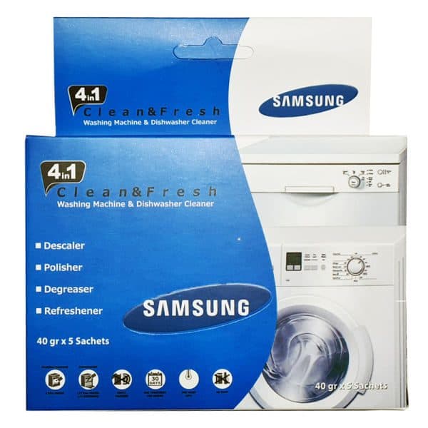 جرمگیر ماشین لباسشویی و ظرفشویی سامسونگ بسته 5 عددی – SSamsung Clean & Fresh Machine & Dishwasher