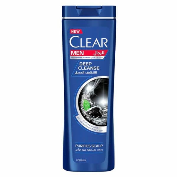 شامپو کلیر 400 میل مردانه رایحه ذغال و نعنا – Clear men deep cleanse