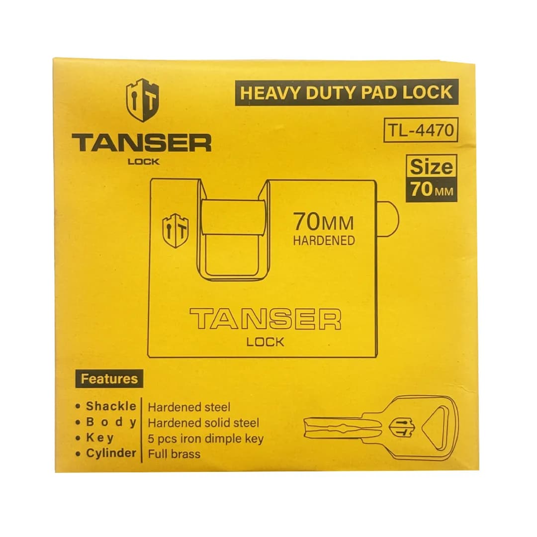 قفل کتابی سایز 70 تنسر مدل TL-4470 — تصویر ۲