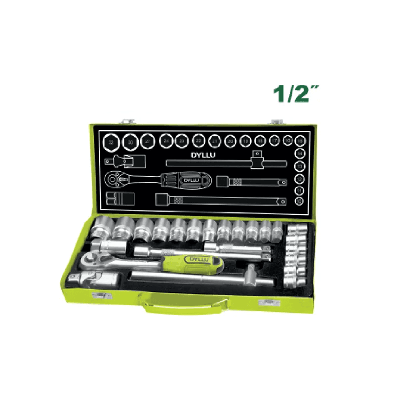 ست 24 عددی بکس 1/2 اینچ دایلو مدل DTST2L24 — تصویر ۱۰