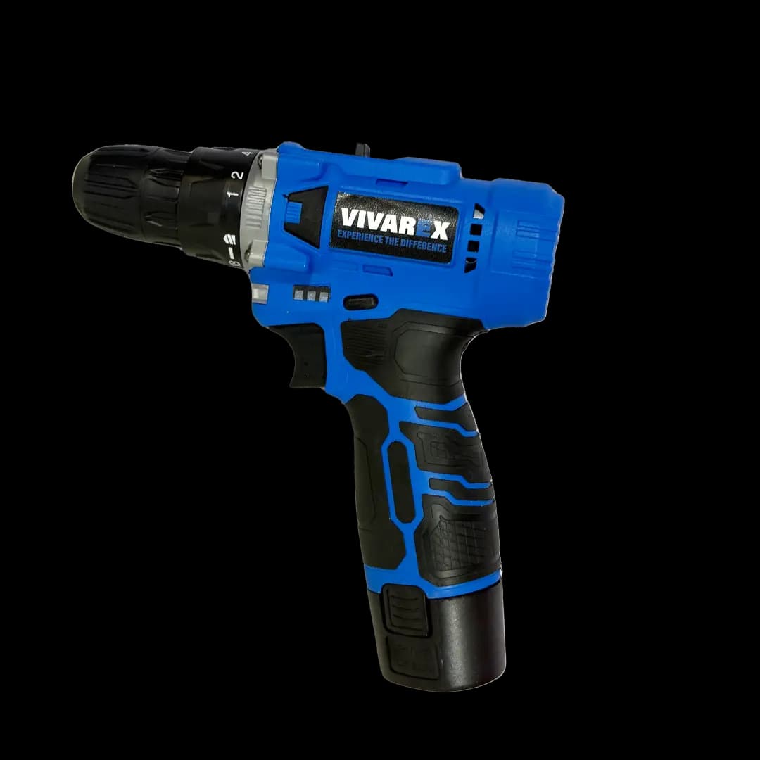 دریل پیچ گوشتی شارژی 12 ولت دو باتری ویوارکس مدل VR1215-2B