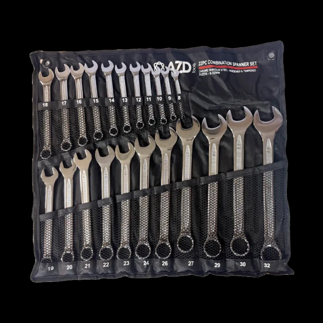 ست آچار یکسر رینگ یکسر تخت 22 عددی 6تا32 َAZD ای زد دی مدل SMT-22
